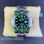 Clean Factory 1-1 Copy Rolex Submariner HULK Green Dial CF 3135 40MM Watch